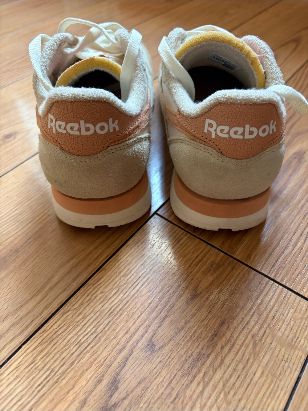 Reebok Women's Classic AZ Sneakers in Pink/Chalk - Picture 9 of 9